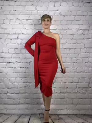 Vestido Narel  Rojo