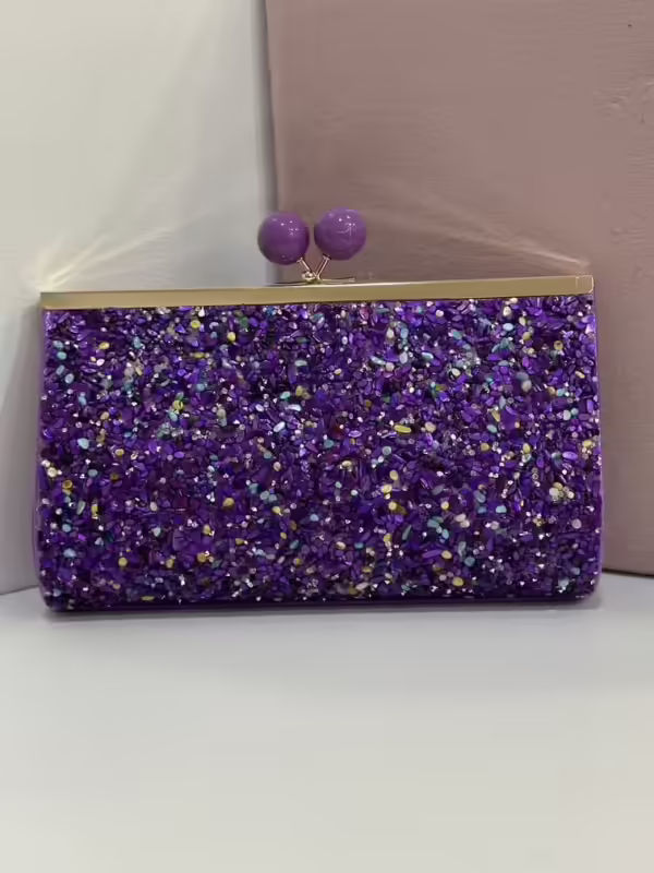 Bolso cartera de fiesta para mujer