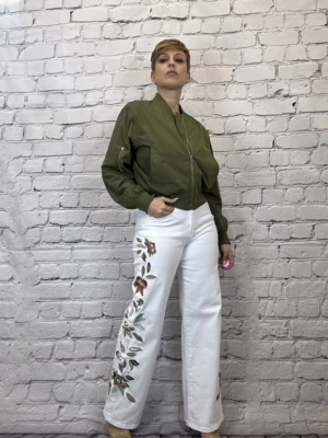 Bomber de mujer entretiempo