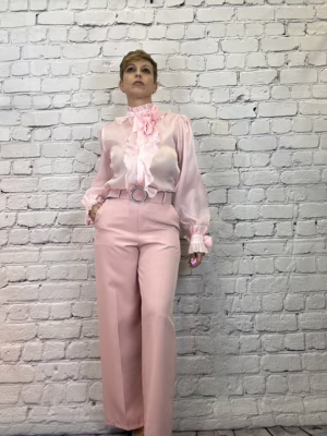 Pantalón de mujer pierna ancha