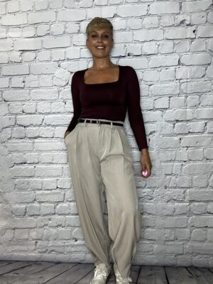 Pantalón de traje bombacho